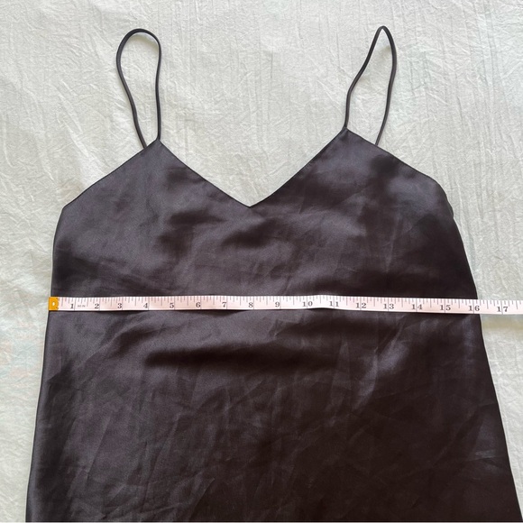 Vintage Black Silk Slip Mini Dress - Picture 12 of 12